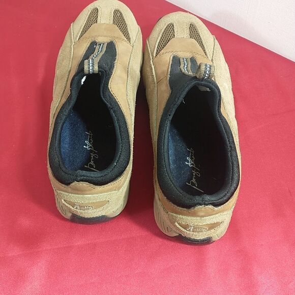 Justin L0162 Tan Women's SZ 5.5M Leather J-Flex Slip On Hiking Ankle Shoes . Con - Picture 6 of 8